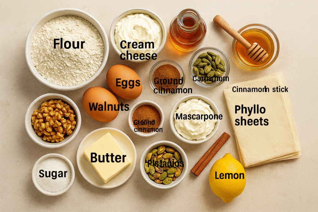 Bhakhlava Cheesecake Recipe – Creamy, Crunchy, and Delicious Bhakhlava Cheesecake