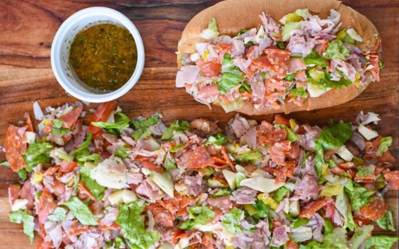 Chopped Italian Sandwich Recipe