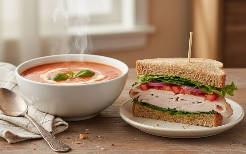 Turkey Avocado Sandwich Recipe Ideas: Classic, Wraps & Creative Twists Sandwich and Soup Combo