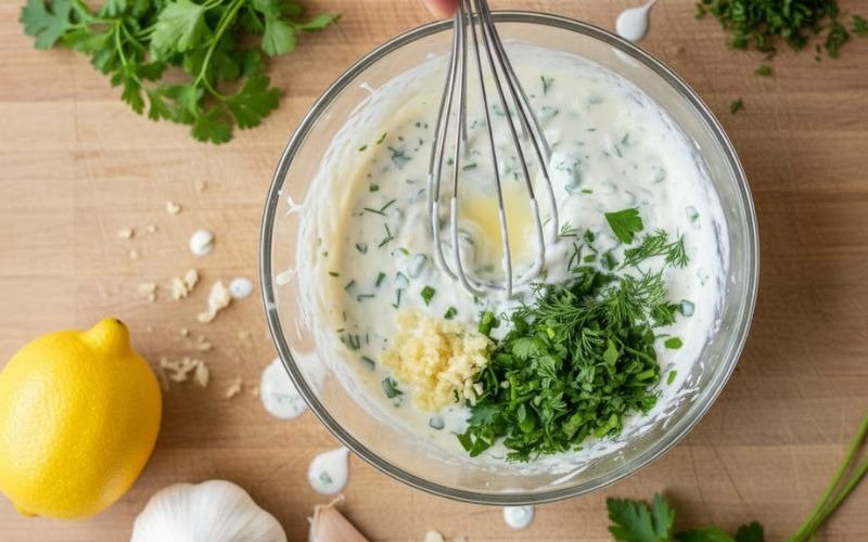 Turkey Avocado Sandwich Recipe Ideas: Classic, Wraps & Creative Twists In a small bowl, combine mayonnaise, minced garlic, lemon juice, and herbs.