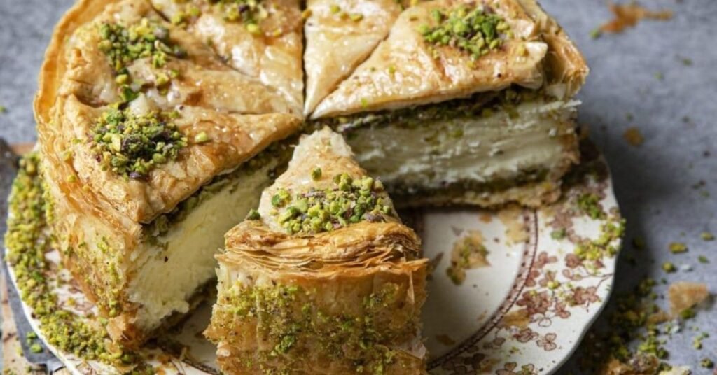 Bhakhlava Cheesecake Recipe – Creamy, Crunchy, and Delicious Bhakhlava Cheesecake