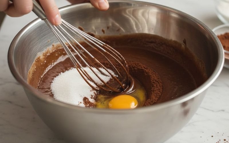 Make your brownie batter