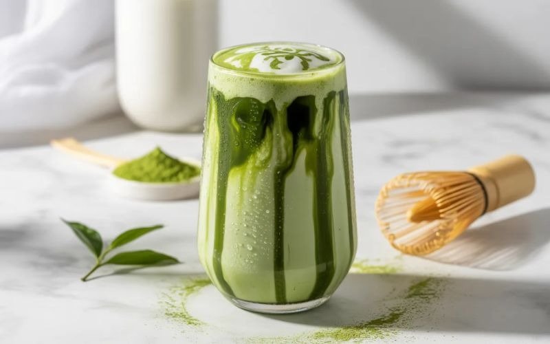 Iced Matcha Latte Recipe