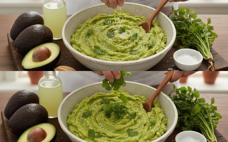4 Ingredient Guacamole Recipe