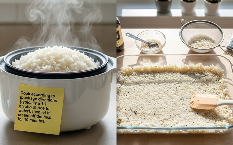 Salmon Sushi Bake Recipe