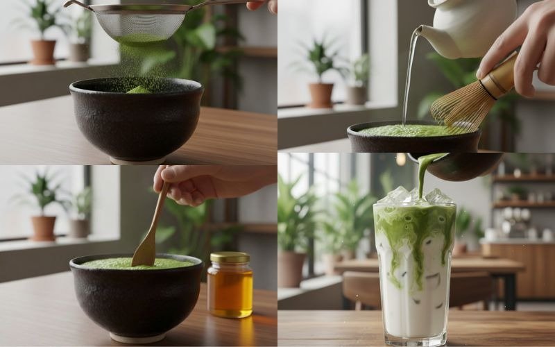 Iced Matcha Latte Recipe