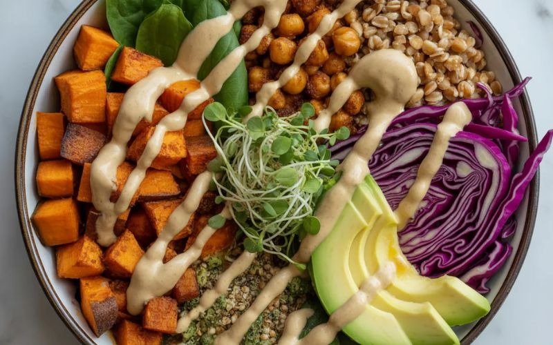 Sweet Potato Buddha Bowl